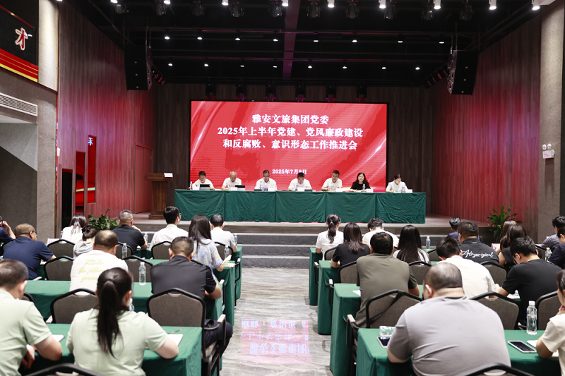 有爱爱召开2025年上半年党建、党风廉政建设和反腐败工作暨意识形态工作推进会