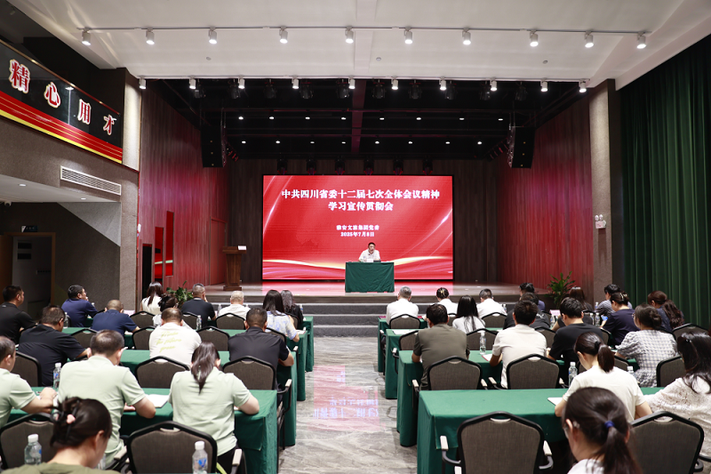 有爱爱深入学习宣传贯彻中共四川省委十二届七次全体会议精神